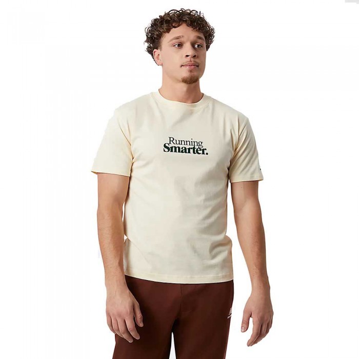 [해외]뉴발란스 Athletics 70S Graphic 반팔 티셔츠 139043191 Macadamia Nut