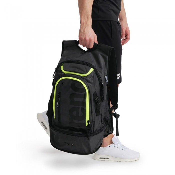 [해외]아레나 Fastpack 3.0 40L Backpack 6139096098 Dark Smoke / Neon