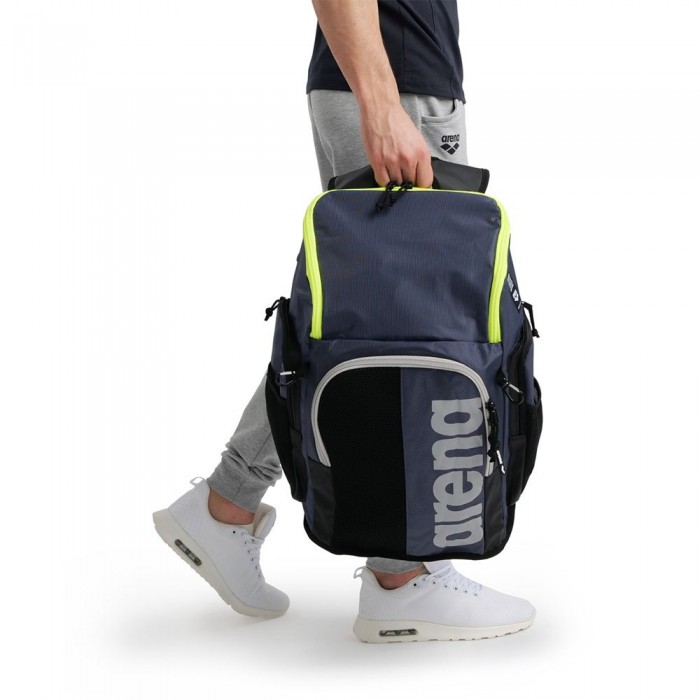 [해외]아레나 Spiky III 45L Backpack 6139096212 Navy / Neon