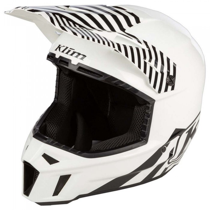 [해외]클라임 F3 Carbon Off-로드 ECE 풀페이스 헬멧 9139347430 Black / White