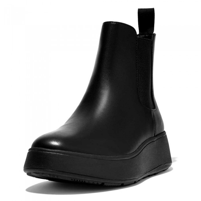 [해외]핏플랍 F-Mode Leather Boots All Black