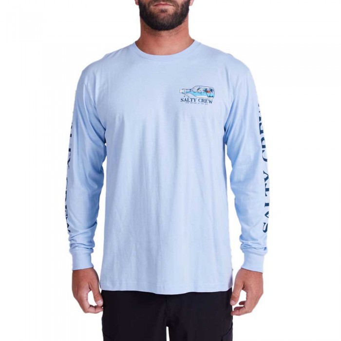 [해외]SALTY CREW Message Premium Long Sleeve T-Shirt 14138983153 Light Blue