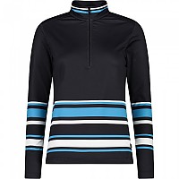 [해외]CMP 하프 지퍼 플리스 Sweat 31L0826 5139195758 Black / Turquoise