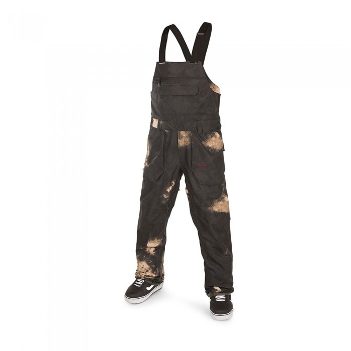 [해외]볼컴 Roan 빕 Overall 바지 5139107692 Bleach Black