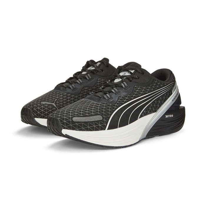 [해외]푸마 XX Nitro WTR Running Shoes 7139004609 Puma Black / Metallic Silver