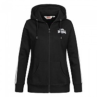 [해외]LONSDALE 윈드ygates 풀지퍼 스웨트셔츠 7139293741 Black / White