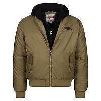 [해외]LONSDALE Ballindean 자켓 7139293681 Olive / Black / White