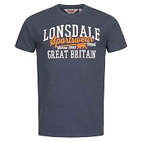 [해외]LONSDALE Dervaig 반팔 티셔츠 7139293699 Marl Navy / Orange / White