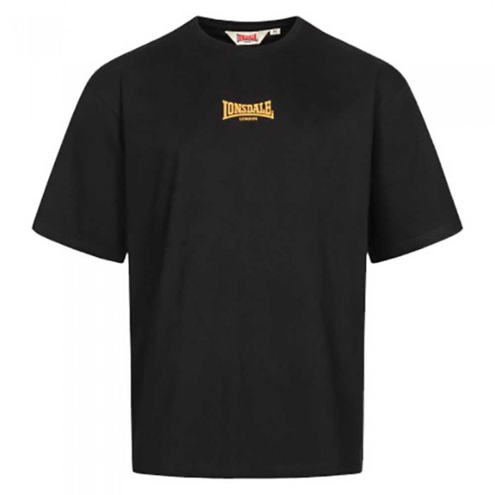 [해외]LONSDALE Eglinton Short Sleeve T-Shirt 7139293702 Black / Yellow