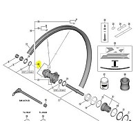 [해외]시마노 반지름 WH-M8100 Tubeless 29 1137890633 Black