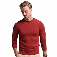 [해외]슈퍼드라이 Studios Merino 스웨트셔츠 139358599 Furnace Red Marl