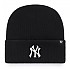 [해외]47 MLB New York Yankees Haymaker Cuff 비니 138930767 Black