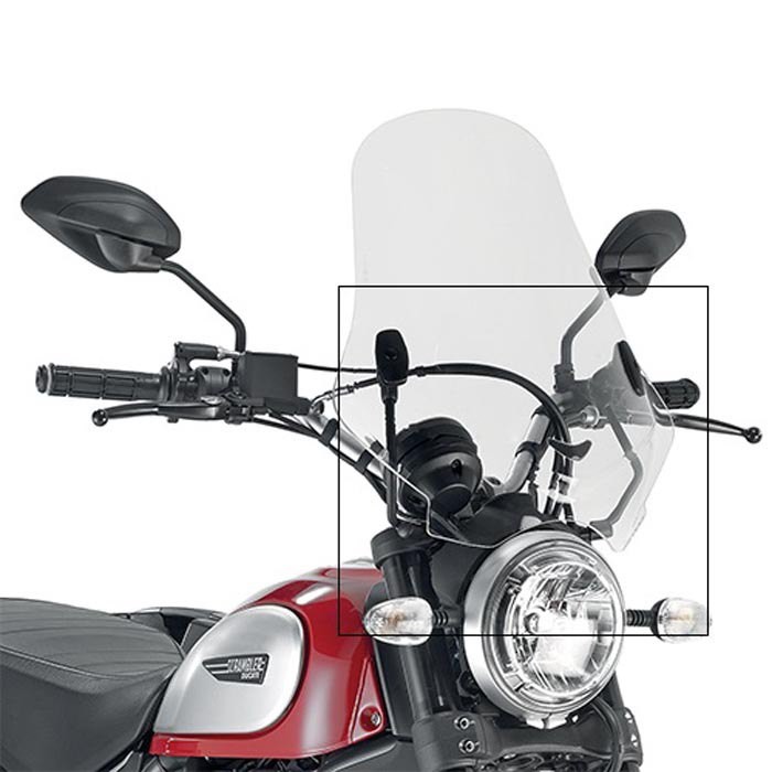 [해외]기비 7407A/7407AS Ducati Scrambler 400/Scrambler Icon 800 피팅 키트 9138043988