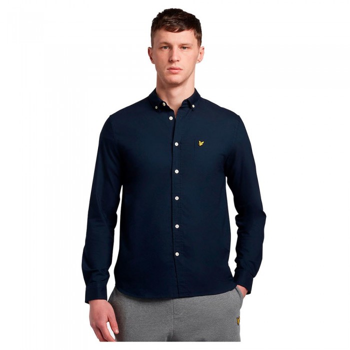 [해외]LYLE & 스캇 Regular Fit 라이트 Weight Oxford 셔츠 139065929 Dark Navy