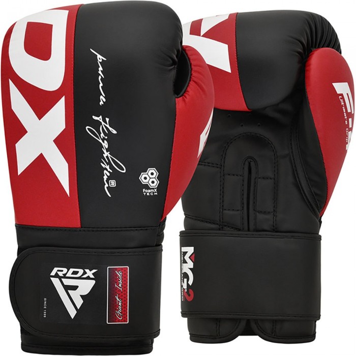 [해외]RDX SPORTS 인조 가죽 권투 장갑 REX F4 7139383942 Red / Black