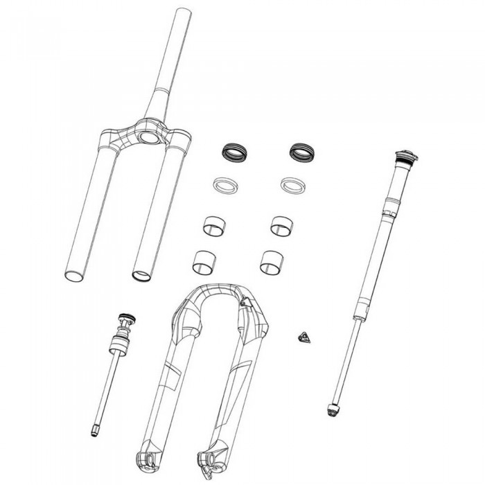 [해외]락샥 Decal Kit Dual Crown 스티커 1137670506 Stealth