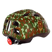 [해외]POLISPORT MOVE 헬멧 Led Army 1138604379 Brown / Green