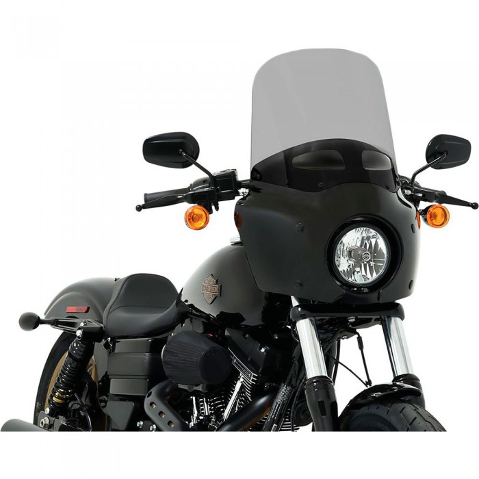 [해외]MEMPHIS 샤드ES 바람막이 유리 Harley Davidson FLHR 1340 로드 King 94-97 MEP87612 9139382065 Dark Smoke