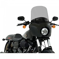[해외]MEMPHIS 샤드ES 바람막이 유리 Harley Davidson FLHR 1340 로드 King 94-97 MEP87612 9139382065 Dark Smoke