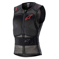 [해외]알파인스타 Nucleon Flex Pro Protection Vest 9139306040 Clear / Smoke Red / Black