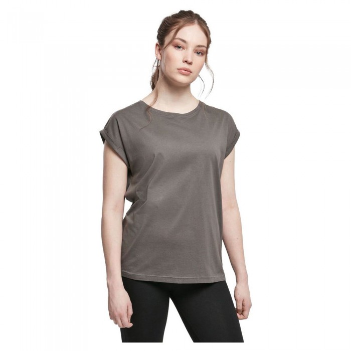 [해외]URBAN CLASSICS Extended Shoulder 반팔 티셔츠 138675109 Black