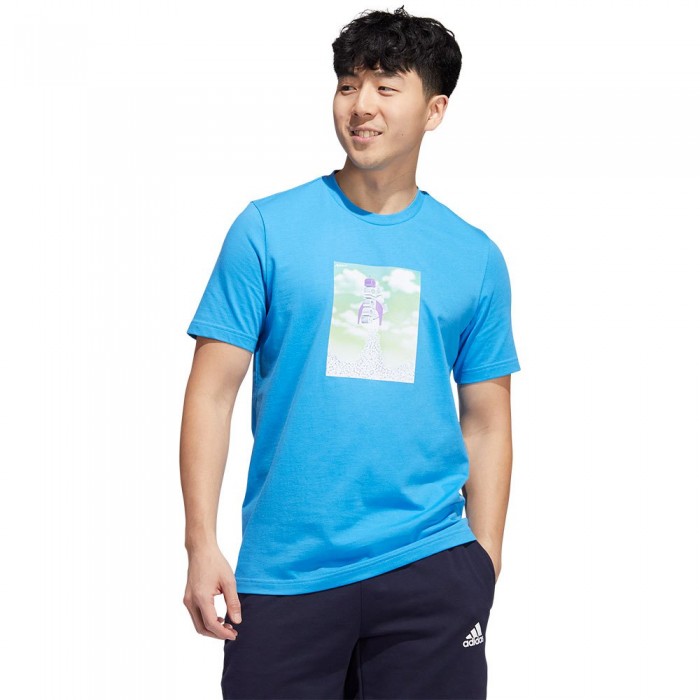 [해외]아디다스 Boost R 반팔 티셔츠 138969150 Blue