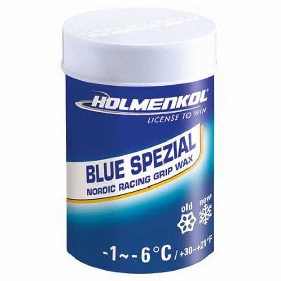 [해외]HOLMENKOL 밀랍 그립 블루 Spezial-1°C/-6°C 45 G 5138784606 Blue