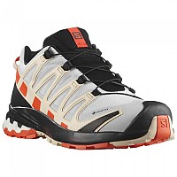 [해외]살로몬 XA Pro 3D V8 Goretex Trail Running Shoes 4138945524 Lunar Rock / Cherry Tomato / Sun Kiss