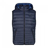 [해외]CMP 조끼 스냅s Hood 32K3157 4139201965 Black Blue