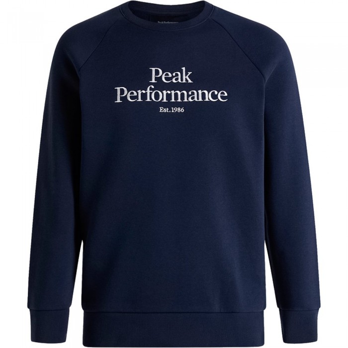 [해외]PEAK PERFORMANCE 크루넥 스웨터 Original 4139203108 Blue Shadow