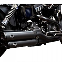 [해외]S&S CYCLE 슬립온 머플러 Grand National Harley Davidson Ref:550-0725 9139412961 Black