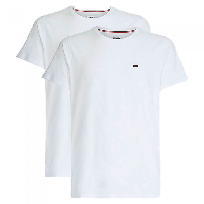 [해외]타미 진 Slim 반팔 티셔츠 2 단위 138931418 White / White