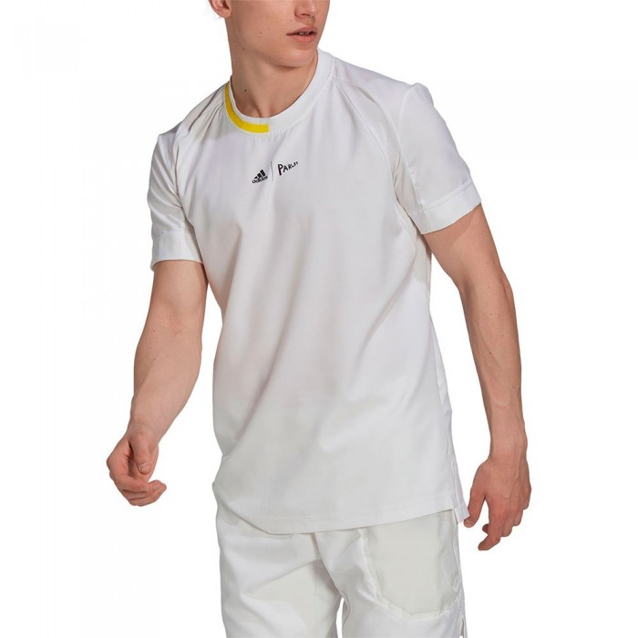 [해외]아디다스 London Stretch Woven 반팔 티셔츠 12138970376 White