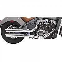 [해외]BASSANI XHAUST Indian Scout 69 15-16 Ref:8S17SC 비인증 슬립온 머플러 9139412864 Silver