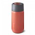 [해외]BLACK+BLUM Glass Travel Cup 340ml 보온 머그잔 4139389017 Grey / Coral