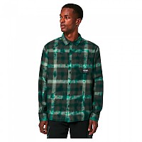 [해외]오클리 APPAREL Cabin Plaid Flannel Long Sleeve Shirt 9139050776 Green Check