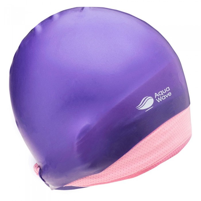 [해외]AQUAWAVE Hairholder Swimming Cap 6139344598 Tillanosia Purple / Candy Pink