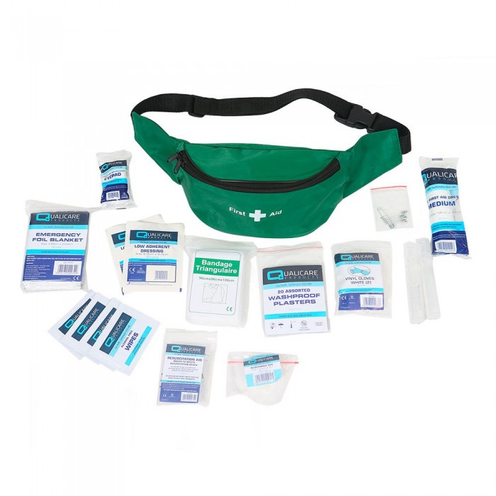 [해외]POWERCARE Bumbag First Aid Kit 14139431952 Green