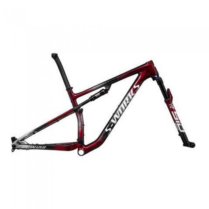 [해외]스페셜라이즈드 BIKES S-Works Epic 2023 MTB 프레임 1139405300 Redtnt / Blktnt / Flksil