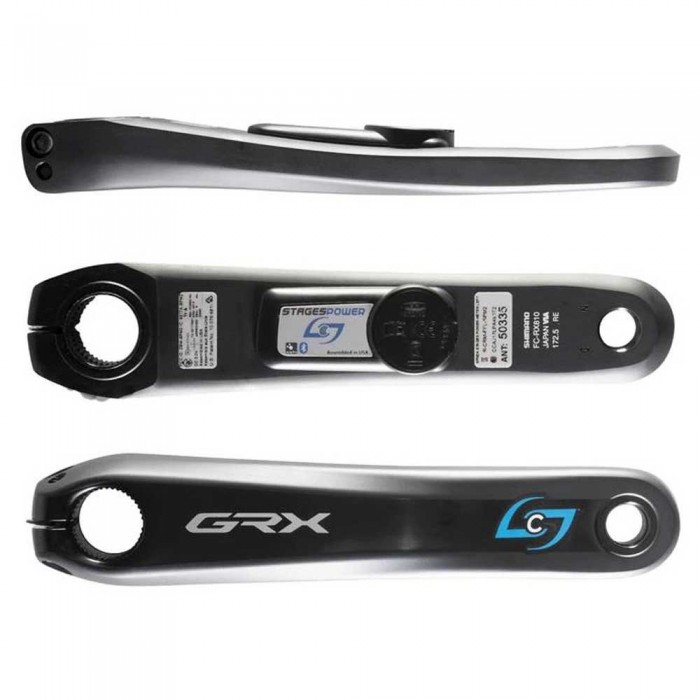 [해외]STAGES CYCLING Shimano GRX RX810 파워 미터가 있는 왼쪽 크랭크 1137456107 Black