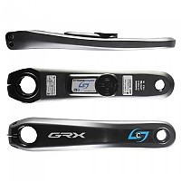 [해외]STAGES CYCLING Shimano GRX RX810 Left Crank With Power Meter 1137456107 Black