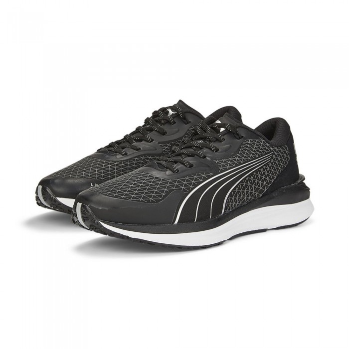 [해외]푸마 Electrify Nitro 2 Wtr Shoes Running 6139002324 Puma Black / Metallic Silver