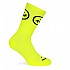 [해외]PACIFIC SOCKS Smile Run Half 긴 양말 6139471266 Neon