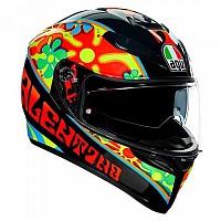 [해외]AGV K3 SV Top MPLK Full Face Helmet 9138587452 Rossi Valencia 2003