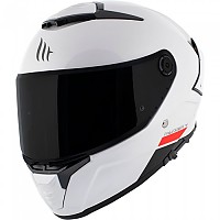 [해외]MT Helmets Thunder 4 SV Solid A0 Full Face Helmet 9139061612 Gloss Pearl White