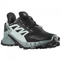 [해외]살로몬 Supercross 4 Goretex Trail Running Shoes 4138945489 Black / Trellis / Yucca