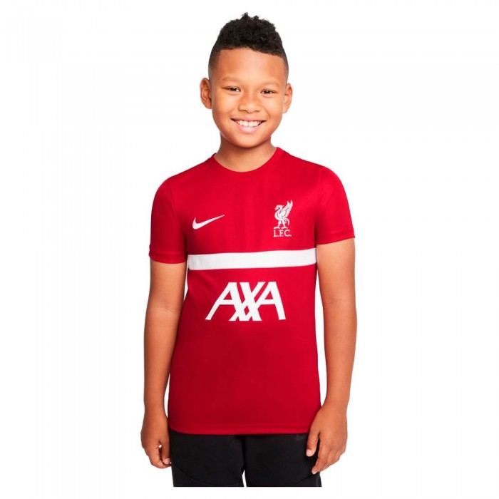 [해외]나이키 Liverpool FC Academy Pro Junior T-Shirt 15138253240 Gym Red / White / White