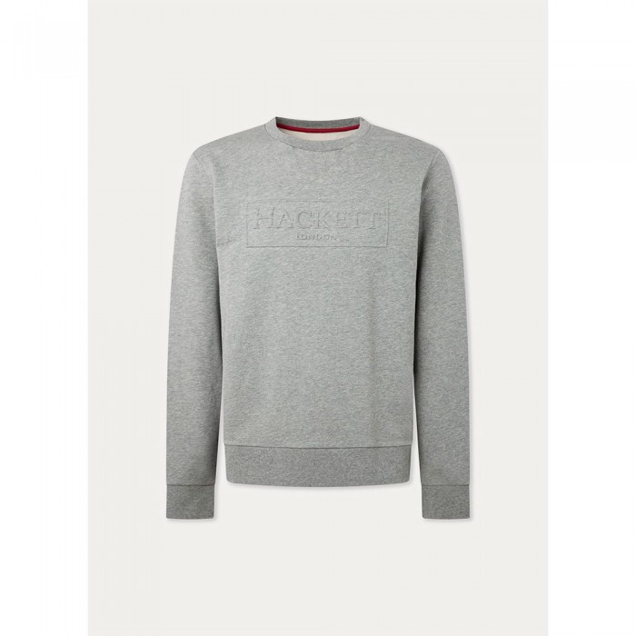 [해외]HACKETT Embossed Sweatshirt 15139480738 Grey Marl