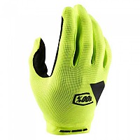 [해외]100% Ridecamp Long Gloves 1139267074 Fluo Yellow