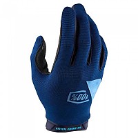 [해외]100% Ridecamp Long Gloves 1139267075 Navy / Slate Blue